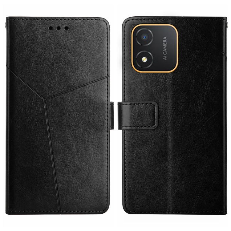 HT01 Y-shaped Pattern Flip Leather Phone Case, For Realme C55, For Xiaomi Redmi Note 12 4G Global, For Honor X9a 5G / Magic5 Lite, For Honor X5 4G