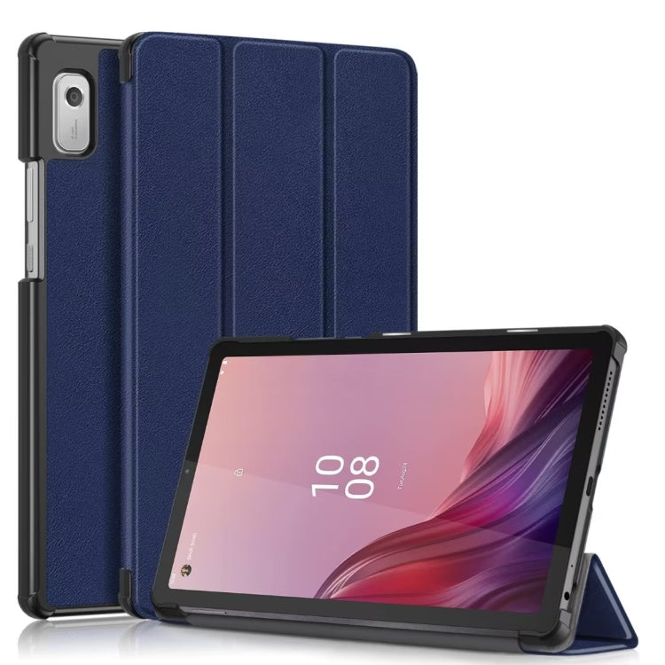 3-folding Leather Smart Tablet Case, For Lenovo Tab M9 TB-310FU