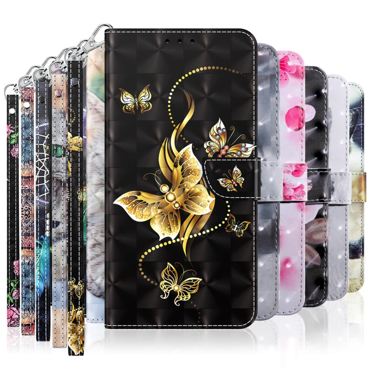 3D Painted Leather Phone Case, For Xiaomi Redmi 11A, For Samsung Galaxy A24 4G, For Samsung Galaxy A34, For Xiaomi Mi 11T Pro