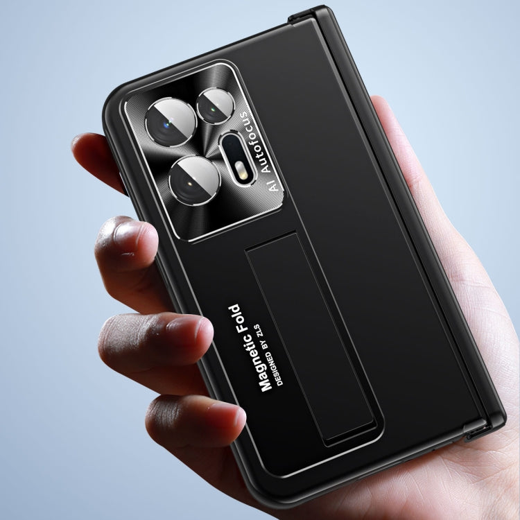 Integrated Metal Hinge All-inclusive Phone Case with Pen Slot, For OPPO Find N2
