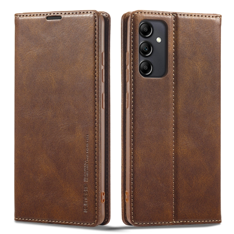 LC.IMEEKE RFID Anti-theft Leather Phone Case, For Samsung Galaxy A14 4G/5G