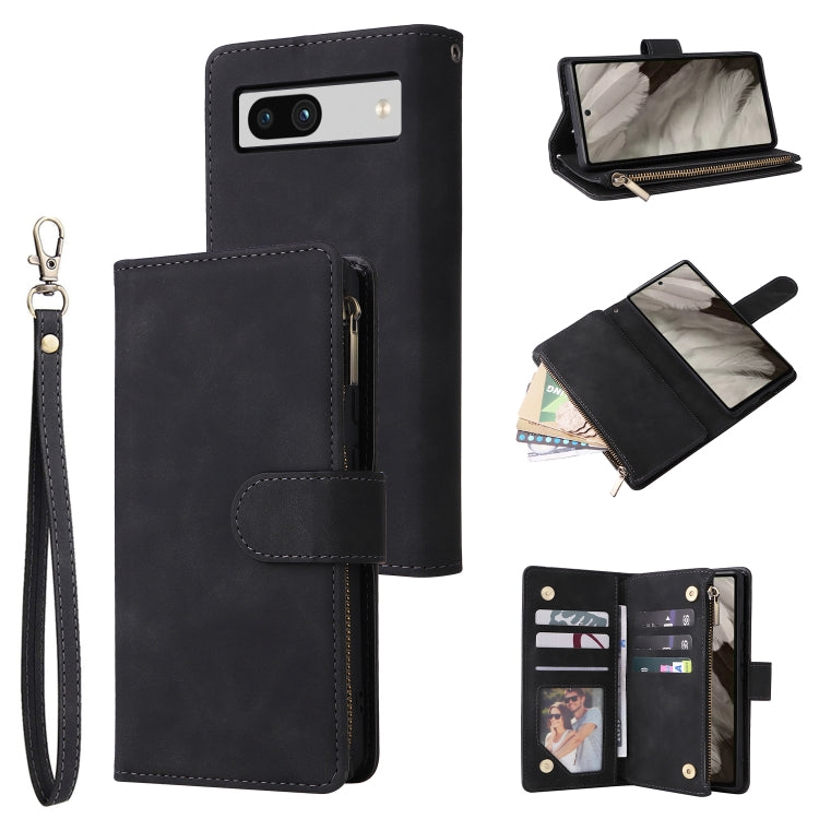 Multifunctional Multi-Card Wallet Phone Leather Case, For Samsung Galaxy A34 5G, For Samsung Galaxy A54 5G, For Xiaomi Redmi Note 12 5G, For Xiaomi Redmi Note 12 Pro 5G, For Xiaomi Redmi Note 12 Pro+ 5G, For Xiaomi 12T / 12T Pro, For Google Pixel 7A