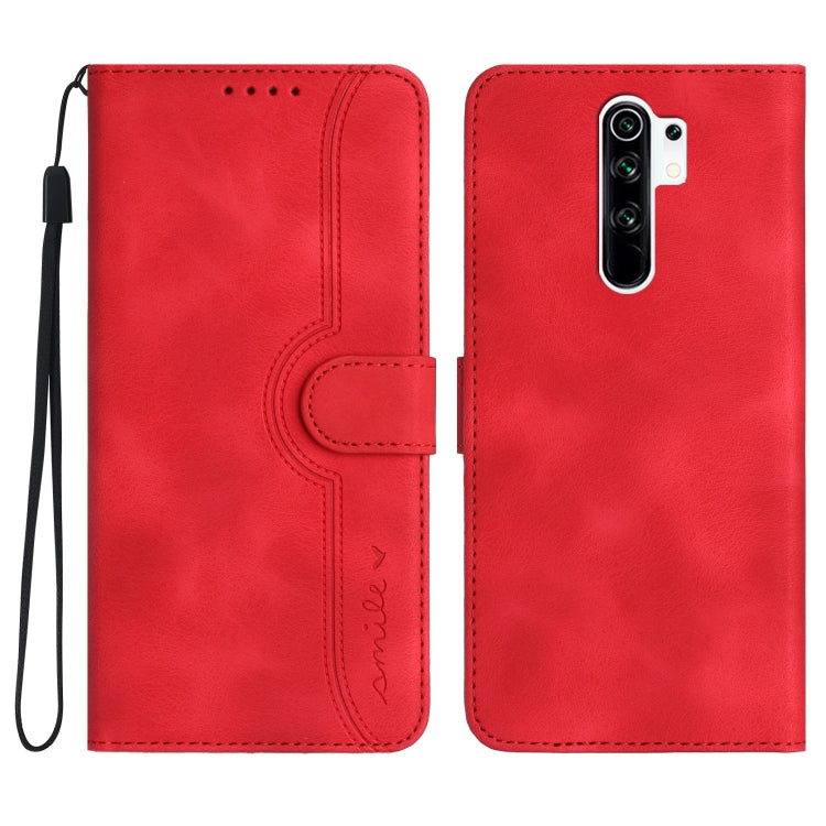 Heart Pattern Skin Feel Leather Phone Case, For Xiaomi Redmi 9/9 Prime/Poco M2, For Xiaomi Redmi 9A/9AT/9i, For Xiaomi Redmi 9C/9C NFC/Poco C3, For Xiaomi Redmi 10A 4G, For Xiaomi Redmi 10C 4G Global/10 India/10 Power, For Xiaomi Redmi A1+