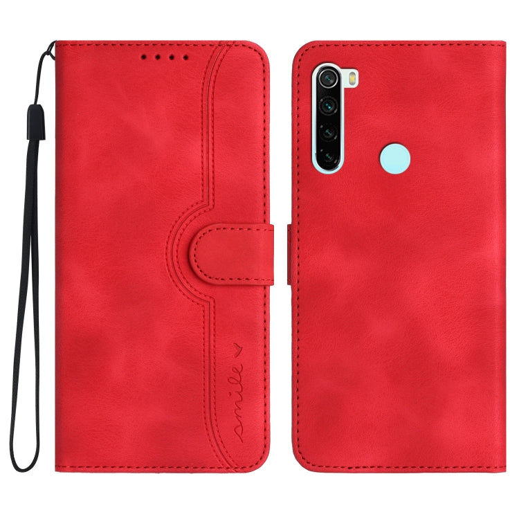 Heart Pattern Skin Feel Leather Phone Case, For Xiaomi Redmi Note 8T, For Xiaomi Redmi Note 9 4G Global/10X 4G, For Xiaomi Redmi Note 9 Pro, For Xiaomi Redmi Note 10 4G Global, For Xiaomi Redmi Note 10 5G