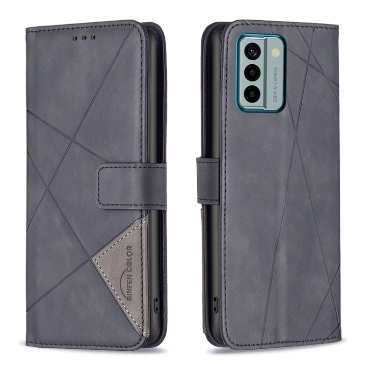 Magnetic Buckle Rhombus Texture Leather Phone Case, For OPPO Find X6 5G, For OPPO Find X6 Pro 5G, For Realme C55, For Xiaomi Redmi Note 12 4G Global, For Samsung Galaxy A24 4G, For Samsung Galaxy M14 5G, For Nokia G22