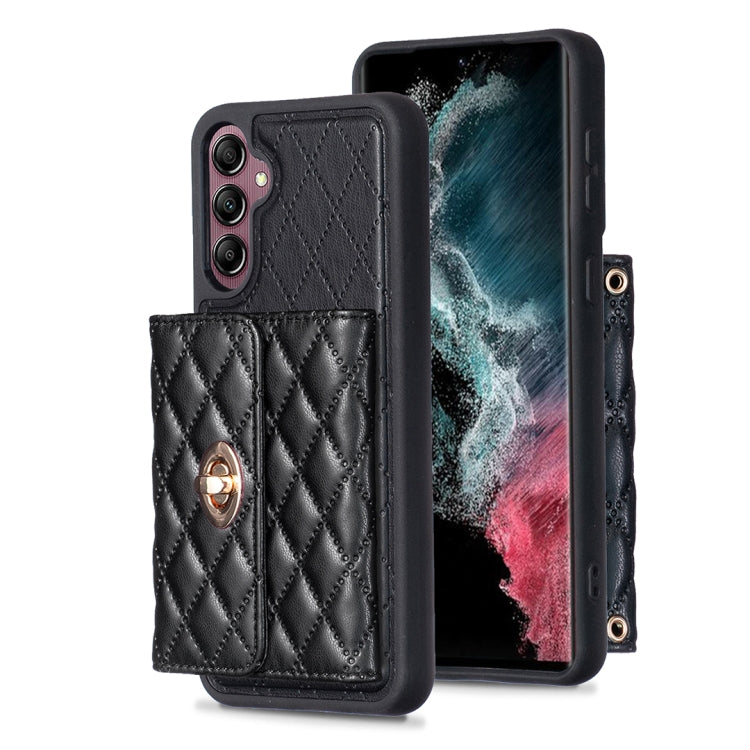Horizontal Wallet Rhombic Leather Phone Case, For Samsung Galaxy S23 5G, For Samsung Galaxy S22+ 5G, For Samsung Galaxy S21 5G, For Samsung Galaxy S21+ 5G, For Samsung Galaxy S21 Ultra 5G, For Samsung Galaxy A14 4G / 5G