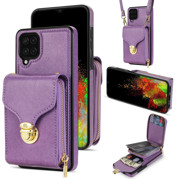 Zipper Hardware Card Wallet Phone Case, For Samsung Galaxy A52 5G / 4G, For Samsung Galaxy A13 5G / 4G, For Samsung Galaxy A12 5G
