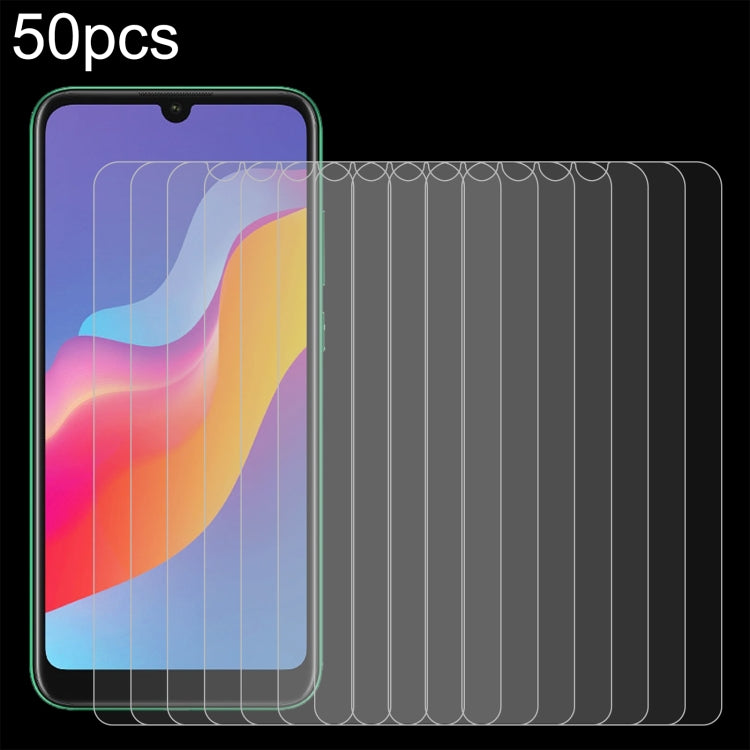 50pcs 0.26mm 9H 2.5D Tempered Glass Film, For Nokia C22 (50 PCS), For Honor 8A Prime (50 PCS)