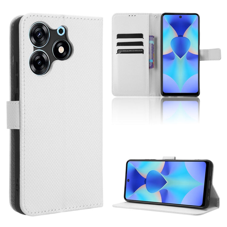 Diamond Texture Leather Phone Case, For Tecno Spark 10 Pro / K17, For Tecno Spark 10C, For vivo iQOO Z7x, For Infinix Hot 30 4G X6831, For Infinix Hot 30 Play, For Infinix Hot 30i / 30i NFC, For Doogee X97 / X97 Pro, For Xiaomi Redmi Note 12 4G Global