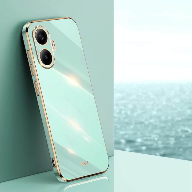 XINLI Straight Edge 6D Electroplate TPU Phone Case, For Redmi Note 15 Pro 4G Global 163.2mm, For Redmi K90 / Poco F8 Pro, For Redmi 15 5G Global / 4G SEA 169.5, For Redmi 15 5G / 4G EU 171mm, For Redmi A5 4G 171.7mm / Poco C71, For Redmi Turbo 4 Pro
