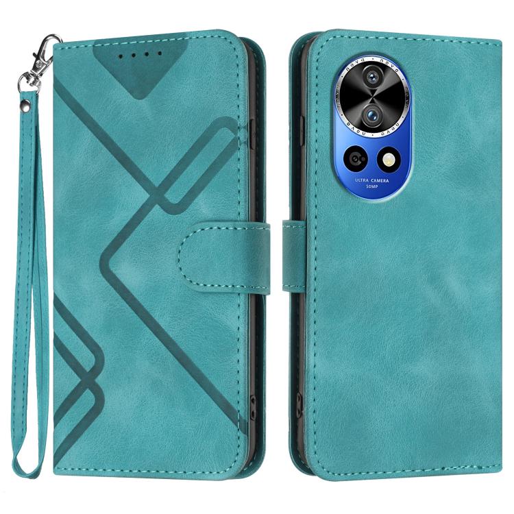 Line Pattern Skin Feel Leather Phone Case, For Huawei Enjoy 80 Plus, For Huawei Pura 80 5G, For Huawei Mate 70 Pro / Mate 70 Pro+, For Huawei Mate 70, For Huawei nova 12i, For Huawei nova 12s, For Huawei nova Y72, For Huawei nova 12 Pro / nova 12 Ultra
