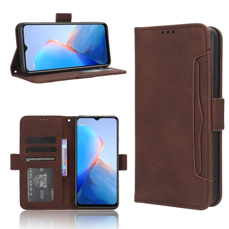 Skin Feel Calf Texture Card Slots Leather Phone Case, For Tecno Spark 20 4G KJ5, For Tecno Pova 5 Pro, For Tecno Pova Neo 3, For Tenco Pova 5 4G, For Tecno Camon 20 Premier 5G, For Tecno Camon 20 Pro 5G, For Tecno Camon 20 Pro