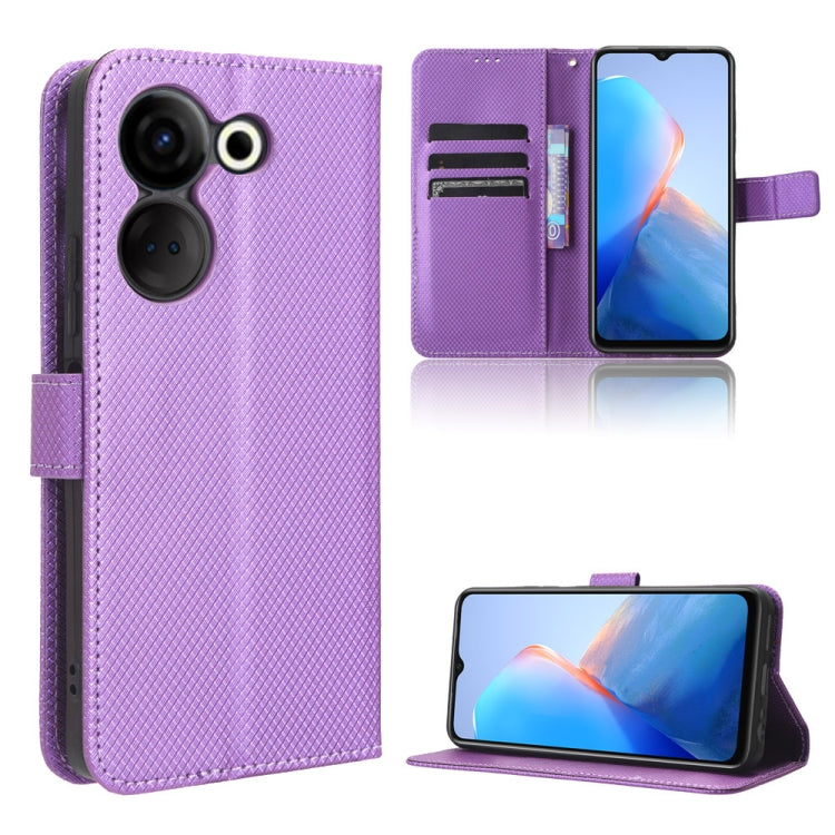 Diamond Texture Leather Phone Case, For Tecno Camon 20 Pro 5G, For Tecno Camon 20 Pro