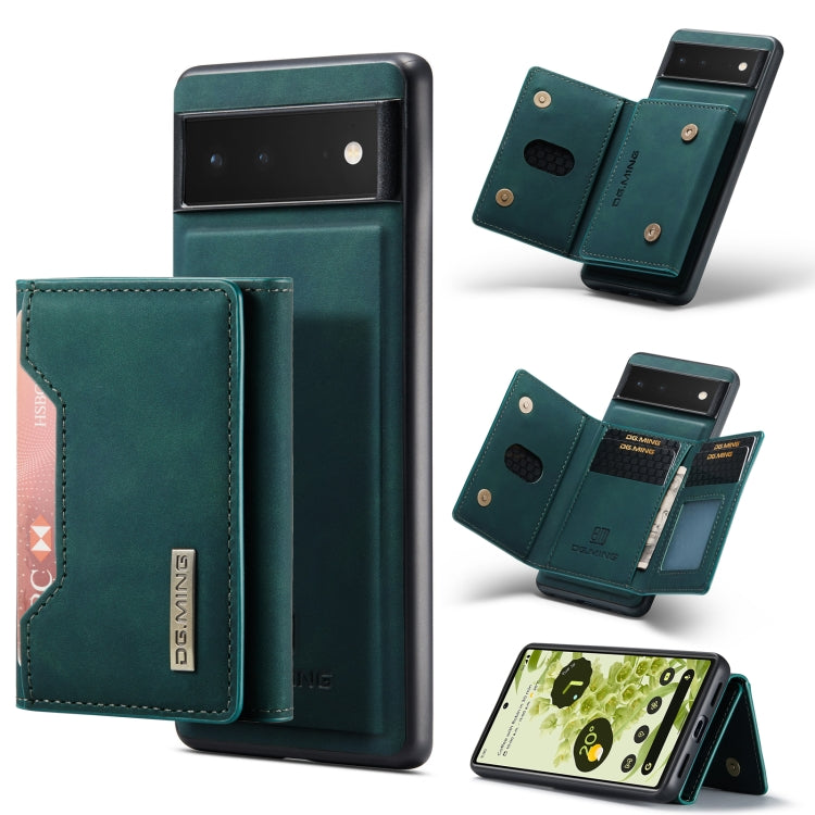 DG.MING M2 Series 3-Fold Multi Card Bag + Magnetic Phone Case, For Google Pixel 8a, For Google Pixel 7a, For Google Pixel 6