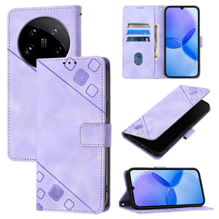 Skin Feel Embossed Leather Phone Case, For Xiaomi 14 Ultra, For Xiaomi 14 Pro, For Xiaomi 14, For Xiaomi Redmi Note 13 5G Global, For Xiaomi Redmi 13C, For Xiaomi Redmi Note 13 Pro+ 5G, For Xiaomi Redmi Note 13 Pro 5G Global