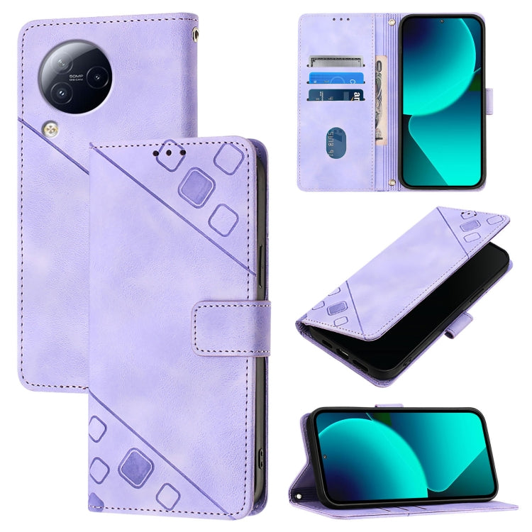 Skin Feel Embossed Leather Phone Case, For Xiaomi Civi 3, For Xiaomi Poco M5s / Redmi Note 11 SE India, For Xiaomi Poco X4 NFC 5G, For Xiaomi Redmi Note 11 Pro+ 5G EU, For Xiaomi Civi 1S, For Xiaomi Poco M4 Pro 5G / Redmi Note 11S 5G