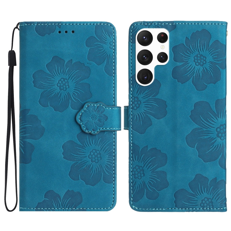 Flower Embossing Pattern Leather Phone Case, For Samsung Galaxy S24 Ultra 5G, For Samsung Galaxy A35 5G, For Samsung Galaxy A02s / F02s 164, For Samsung Galaxy A15, For Samsung Galaxy A25 5G, For Samsung Galaxy A05, For Samsung Galaxy S23 FE 5G