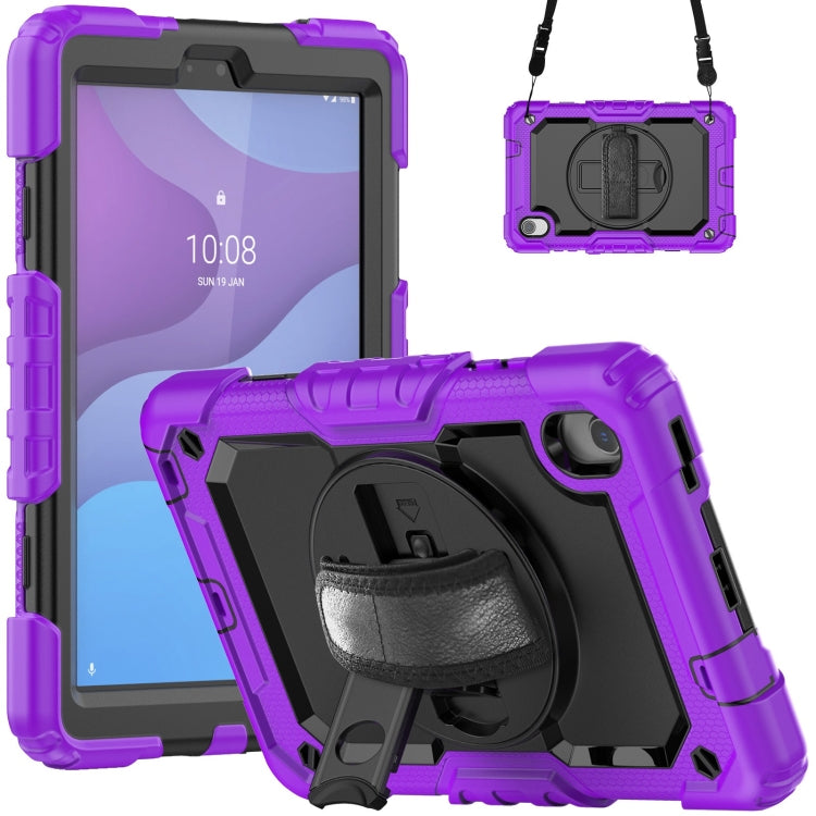Silicone Hybrid PC Tablet Case with Shoulder Strap, For Lenovo Tab M10 10.1 Gen 3rd, For Lenovo Tab M10 Plus 10.6 Gen 3rd, For Lenovo Tab M8 HD 2020/2019
