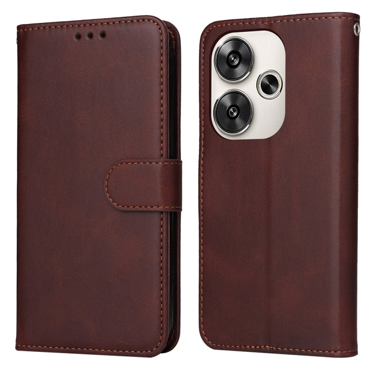 Classic Calf Texture Flip Leather Phone Case, For Xiaomi Poco F6, For Xiaomi Redmi A3, For Xiaomi Redmi Note13 Pro 4G Global/Poco M6 Pro 4G, For Xiaomi Redmi Note13 4G, For Xiaomi Redmi K70E, For Xiaomi 14 Ultra, For Xiaomi 14 Pro, For Xiaomi 14