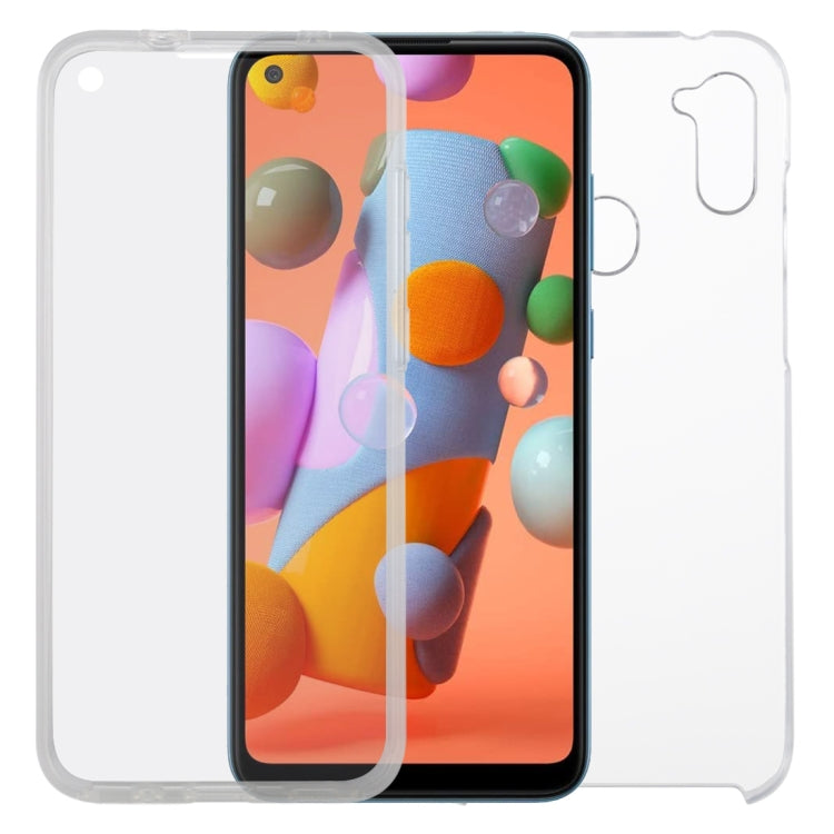 PC+TPU Ultra-Thin Double-Sided All-Inclusive Transparent Mobile Phone Case, For Samsung Galaxy A11, For Samsung Galaxy A70, For Samsung Galaxy J6+, For Samsung Galaxy M31, For Samsung Galaxy Note10, For Samsung Galaxy Note10 Lite