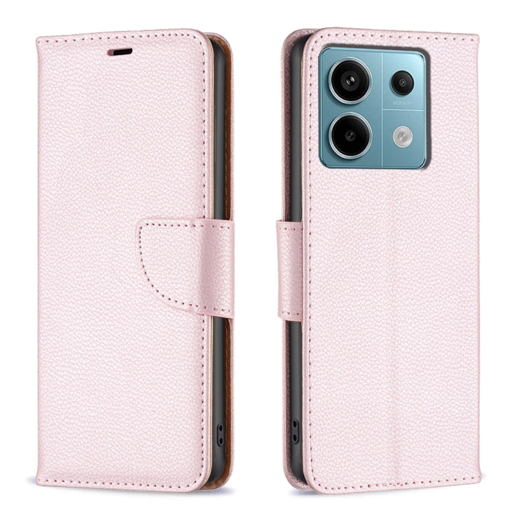 Litchi Texture Pure Color Leather Phone Case, For Xiaomi Redmi Note 13 Pro+ 5G, For Xiaomi Redmi Note 13 Pro 5G