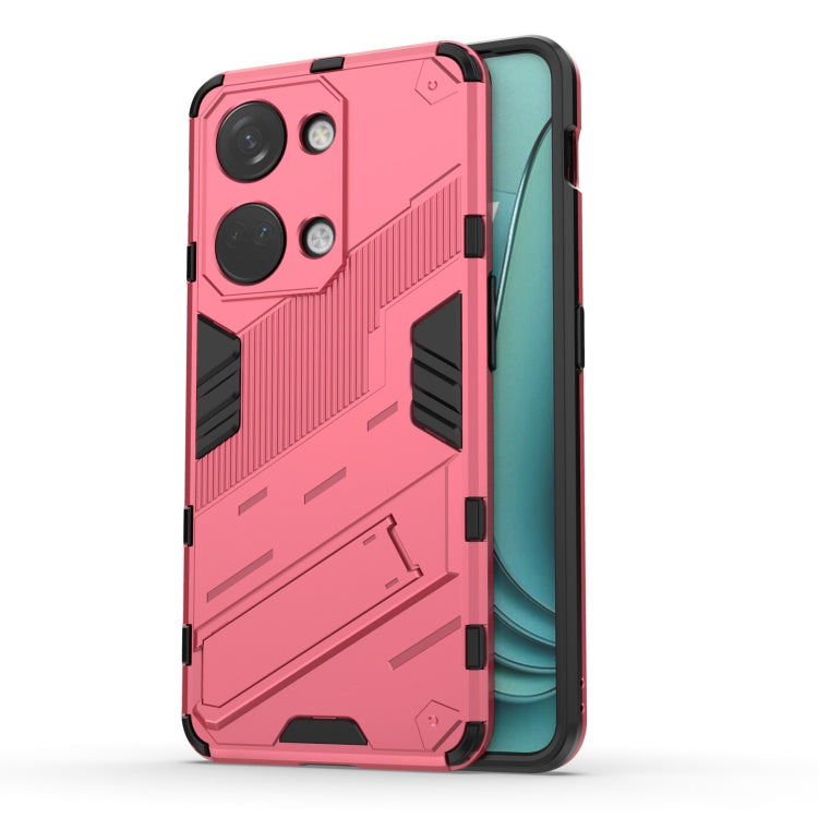 Punk Armor 2 in 1 PC + TPU Phone Case with Holder, For OnePlus Ace 3 5G, For OnePlus 12 5G, For OnePlus Ace 2 Pro, For OnePlus Nord CE3 5G Global, For OnePlus Ace 2V