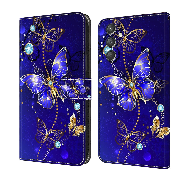 Crystal 3D Shockproof Protective Leather Phone Case, For Samsung Galaxy A14 4G / 5G, For Samsung Galaxy A24
