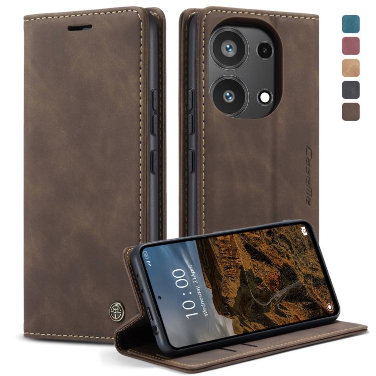 CaseMe 013 Multifunctional Horizontal Flip Leather Phone Case, For Xiaomi Redmi Note 13 Pro 4G, For Xiaomi Redmi Note 13 4G, For Xiaomi Redmi 13C 4G Global / 13C 5G, For Xiaomi Poco X6 Pro, For Xiaomi Redmi K70E 5G, For Xiaomi 14 Pro, For Xiaomi 14