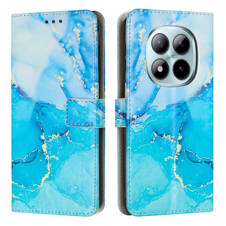 Painted Marble Pattern Leather Phone Case, For Redmi Note 15 Pro 5G Global 163.6mm, For Redmi 15C 5G / 4G EU 173mm / Poco C85 5G, For Redmi 15 5G Global / 15 4G SEA 169.5mm, For Redmi 15 5G / 4G EU 171mm, For Redmi 15C 5G / 4G Global 171mm