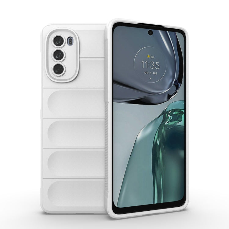 Magic Shield TPU + Flannel Phone Case, For Motorola Moto G62 5G