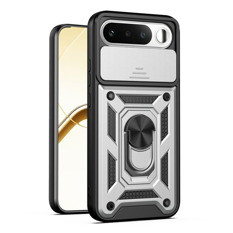 Sliding Camera Cover Design TPU+PC Phone Case, For Realme 16T 5G, For Realme C100i / C100x 4G, For Realme C100 4G, For Realme P4 Power 5G, For Realme C83 5G, For Realme 16 5G
