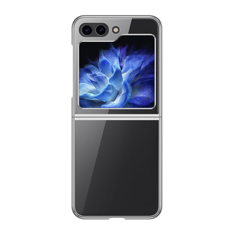 Transparent Electroplating All-inclusive Folding Phone Case, For Samsung Galaxy Z Fold5 5G, For Samsung Galaxy Z Flip5 5G