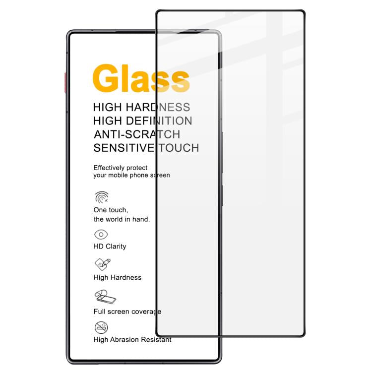 imak 9H Surface Hardness Full Screen Tempered Glass Film Pro+ Series, For ZTE nubia RedMagic 11 Air 5G, For ZTE nubia V80 Max / Blade V80 Max, For ZTE nubia V80 Design, For ZTE nubia Z80 Ultra, For ZTE nubia RedMagic 11 Pro 5G/11 Pro+ 5G