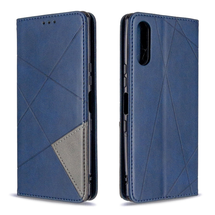 Rhombus Texture Horizontal Flip Magnetic Leather Case with Holder & Card Slots & Wallet, For LG K51, For Huawei Y5P / Honor 9S, For Huawei Honor 9A, For Samsung Galaxy A31, For Sony Xperia L4