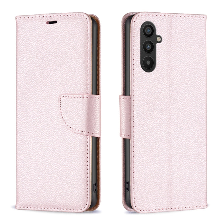 Litchi Texture Pure Color Flip Leather Phone Case, For Samsung Galaxy S23 FE 5G, For Samsung Galaxy S24 5G, For Samsung Galaxy A34 5G