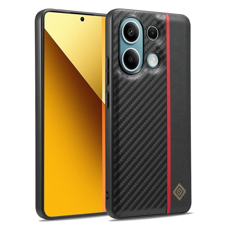 LC.IMEEKE 3 in 1 Carbon Fiber Texture Shockproof Phone Case, For Xiaomi Redmi Note 13 4G, For Xiaomi Redmi 13C / Poco C65, For Xiaomi Redmi Note 11, For Xiaomi Redmi Note 11 Pro 4G, For Xiaomi Redmi Note 12 Pro 5G, For Xiaomi Redmi Note 12 5G
