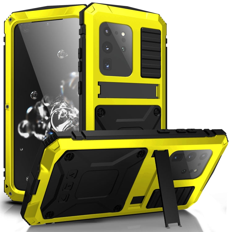 R-JUST Waterproof Shockproof Dustproof Metal + Silicone Protective Case, For Samsung Galaxy S20, For Samsung Galaxy S20 Plus, For Samsung Galaxy S20 Ultra