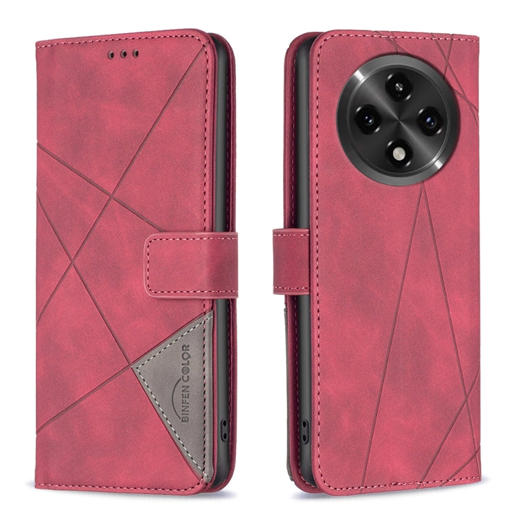 Magnetic Buckle Rhombus Texture Leather Phone Case, For OPPO Reno13 F 5G, For OPPO Reno12 F 5G, For OPPO Reno12 Pro Global, For OPPO Reno12 Global, For OPPO A60, For OPPO Find X7, For OPPO Find X7 Ultra, For OPPO A3 Pro 5G/A2 Pro 5G