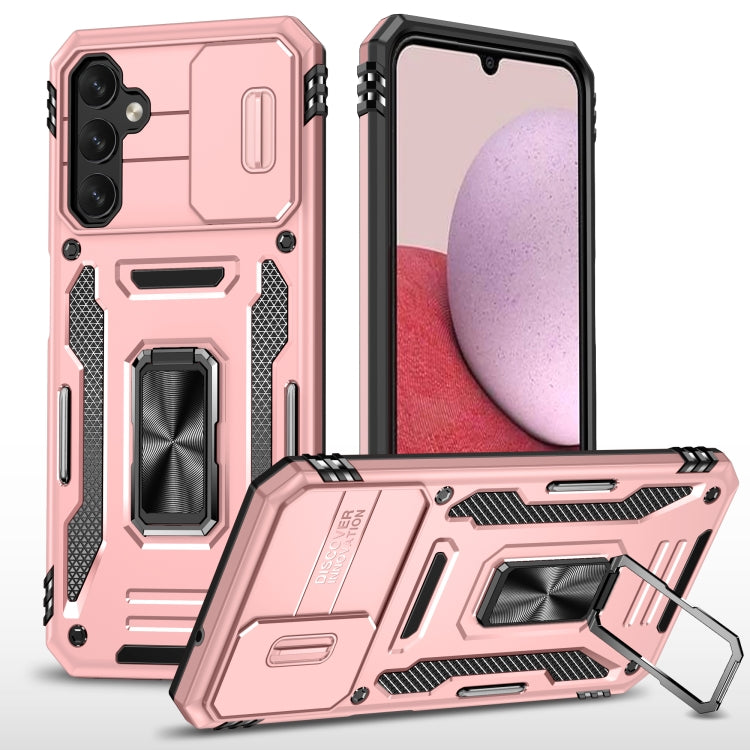 Armor PC + TPU Camera Shield Phone Case, For Samsung Galaxy S24 Ultra 5G, For Samsung Galaxy S23 FE 5G, For Samsung Galaxy S24+ 5G, For Samsung Galaxy A54, For Samsung Galaxy S24 5G, For Samsung Galaxy A15, For Samsung Galaxy A05s