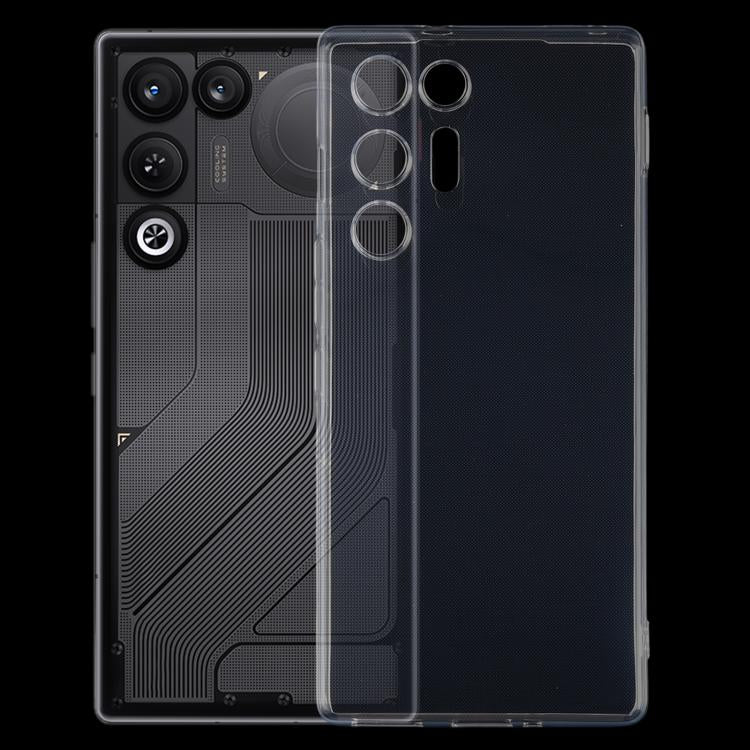 Ultra-thin Transparent TPU Phone Case, For ZTE nubia RedMagic 11 Air, For ZTE nubia Z80 Ultra, For ZTE nubia RedMagic 11 Pro, For ZTE nubia RedMagic 10 Air, For ZTE nubia Z60 Ultra, For ZTE nubia Red Magic 9 Pro, For ZTE nubia Z50S Pro