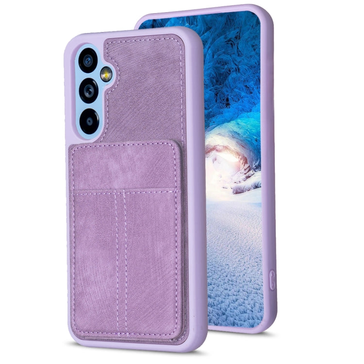 BF28 Frosted Card Bag Phone Case with Holder, For Samsung Galaxy A14 4G/5G, For Samsung Galaxy A34 5G, For Samsung Galaxy A54 5G, For Samsung Galaxy S23 Ultra 5G, For Samsung Galaxy A53 5G, For Samsung Galaxy A13 4G/5G, For Samsung Galaxy S22 Ultra 5G