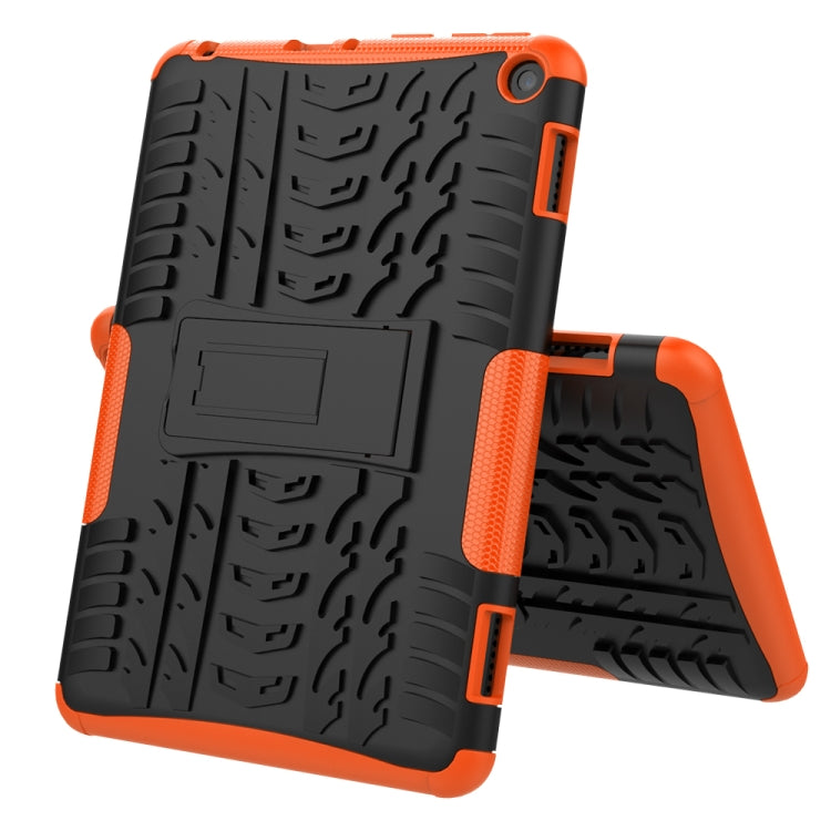 Tire Texture Shockproof TPU+PC Protective Case with Holder, For LG Velvet, For Motorola Moto G8 / Moto G Fast, For Samsung Galaxy A21 (US Version), For LG K31, For Xiaomi Redmi Note 9, For Huawei P40 Lite 5G, For Samsung Galaxy A21s