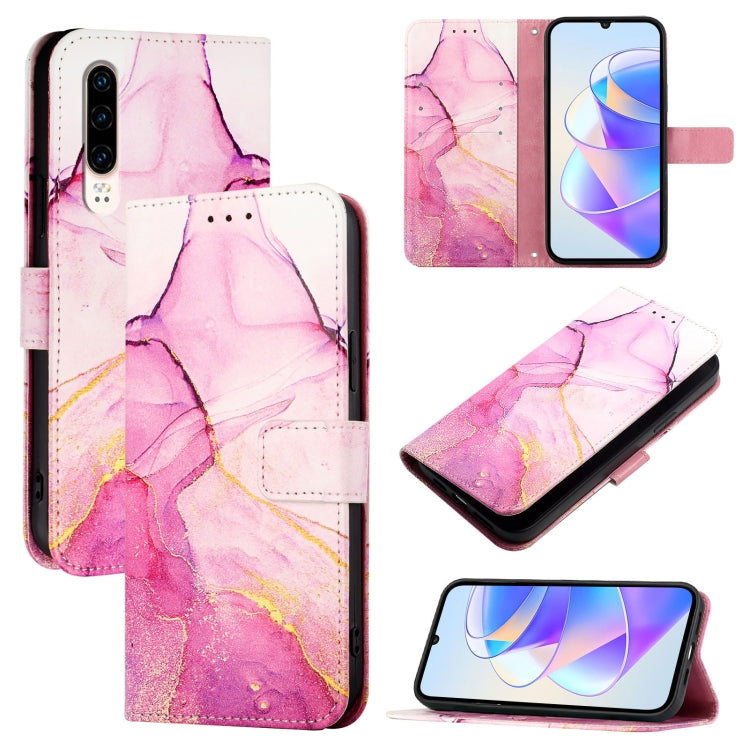 PT003 Marble Pattern Flip Leather Phone Case, For Huawei P40, For Huawei P Smart Z / Y9 Prime 2019, For Huawei Enjoy 9s / P Smart+ 2019, For Huawei P30 lite / nova 4e, For Huawei P30 Pro, For Huawei P30