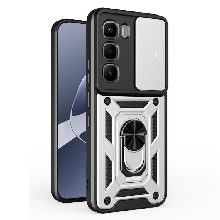 Sliding Camera Cover Design TPU+PC Phone Case, For Infinix Hot 70 5G, For Infinix Note 60 Ultra 5G, For Infinix Note Edge 5G, For Infinix Note 60 Pro / 60 Pro 5G, For Infinix Hot 60i 5G, For Infinix Hot 60 Pro 4G
