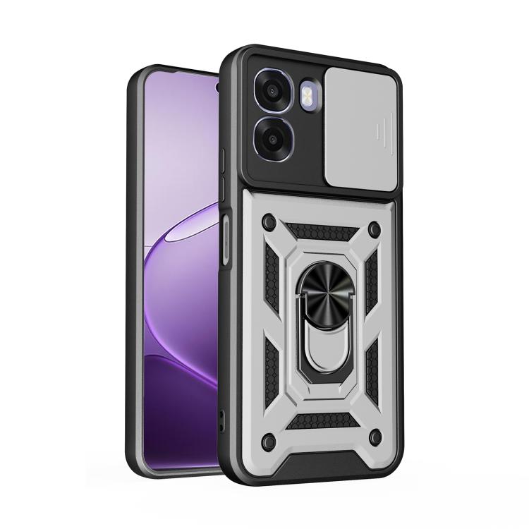 Sliding Camera Cover Design TPU+PC Phone Case, For OPPO Reno16 F 5G Global, For OPPO Reno16 5G Global, For OPPO Find X9 Ultra, For OPPO Reno15 F 5G / Reno 15c 5G Global, For OPPO A6x 4G Global, For OPPO A6x 5G Global