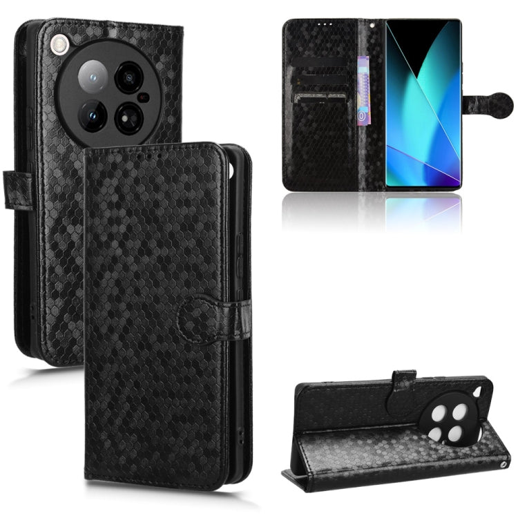 Honeycomb Dot Texture Leather Phone Case, For Infinix Zero 40 4G X6860, For Infinix GT 20 Pro, For Infinix Note 40 Pro 4G X6850, For Infinix Note 40 Pro 5G X6851, For Infinix Hot 40 / Hot 40 Pro 4G 2024, For Infinix Smart 8, For Infinix Zero 30 4G