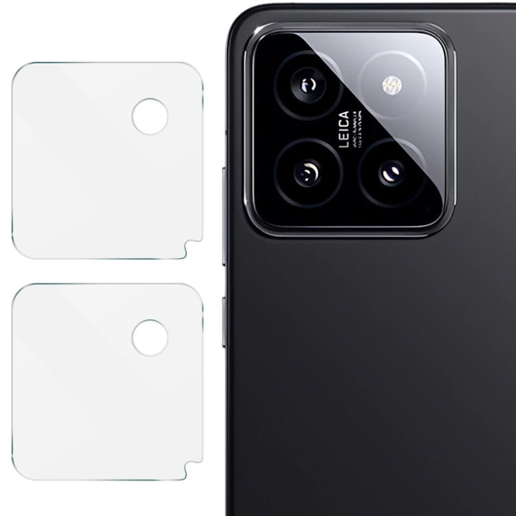 2 PCS/Set IMAK HD Glass Rear Camera Lens Film, For Xiaomi Civi 4 Pro 5G, For Xiaomi Redmi A3 4G, For Xiaomi 14 Ultra 5G, For Xiaomi Redmi 13C 4G, For Xiaomi 14 Pro 5G, For Xiaomi 14 5G