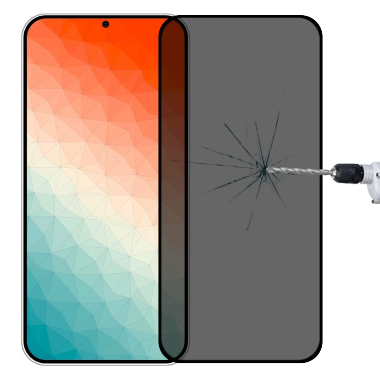 Full Cover Anti-peeping Tempered Glass Film, Support Fingerprint Unlocking, For Samsung Galaxy S26+ 5G, For Samsung Galaxy S26 Edge 5G, For Samsung Galaxy S26 Ultra 5G, For Samsung Galaxy S26 5G, For Samsung Galaxy S25 Edge 5G, For Samsung Galaxy S25 5...