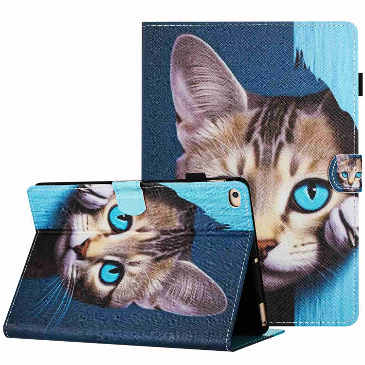 Painted Pattern Stitching Smart Leather Tablet Case, For iPad 10th Gen 10.9 2022, For iPad mini 2024 / mini 6, For iPad 11 Pro 2024 / 2020 / Air 4 10.9, For iPad 10.2 2020 / 2019, For iPad mini 5 / 4 / 3 / 2 / 1, For iPad 9.7 2018 / 2017