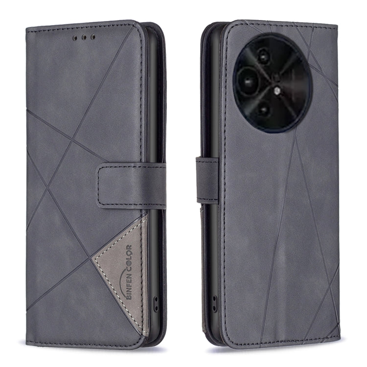 Magnetic Buckle Rhombus Texture Leather Phone Case, For TCL 50 SE, For TCL 40 NxtPaper, For TCL 40 SE, For TCL 405, For TCL 305 / 306 / 30 SE, For TCL 50 XE/50 XL 5G